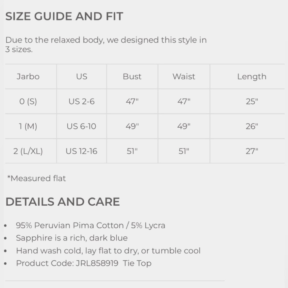 Jarbo 0/SM BOATNECK TIE-SLEEVE TOP IN PIMA
COTTON STRETCH jersey knit solid - Picture 12 of 13
